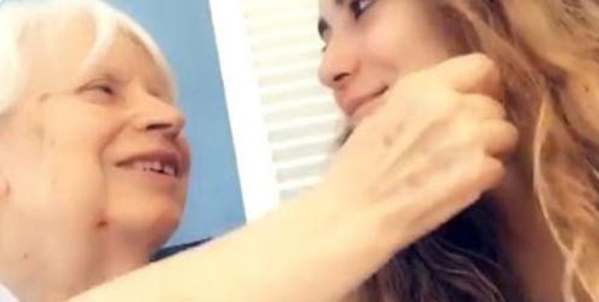 [VIDEO] El conmovedor video de una abuela con alzhéimer que intenta reconocer a su nieta
