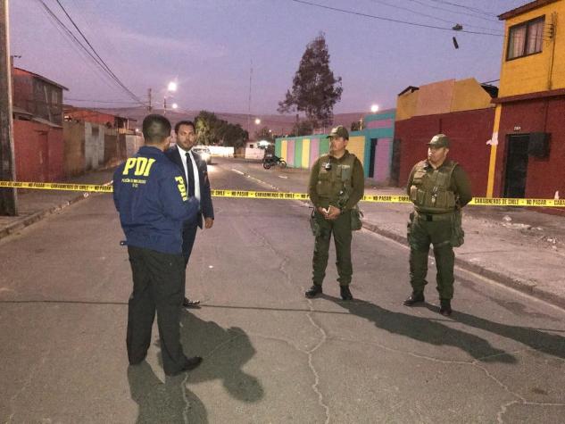 Carabinero le disparó a hombre que lo atacó con un machete en Arica