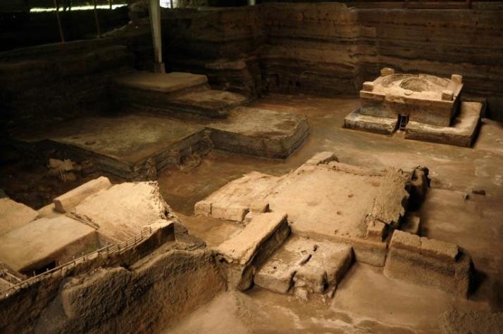 Localizan antigua osamenta humana en sitio arqueológico maya de El Salvador