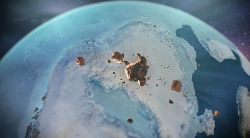 [VIDEO] Descubren en Groenlandia un cráter de 31 kilómetros provocado por un meteorito