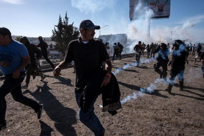 México envía nota diplomática a Estados Unidos por el uso de gases lacrimógenos en la frontera