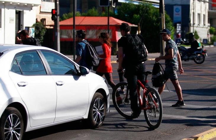Municipalidad de Providencia busca a ciclista de vereda que agredió violentamente a peatón