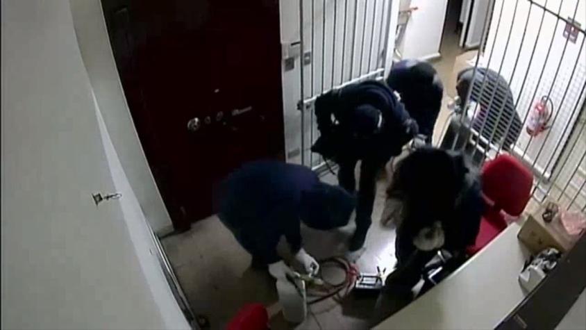 [VIDEO] "Los electricistas": Cae banda que robaba cajas fuertes