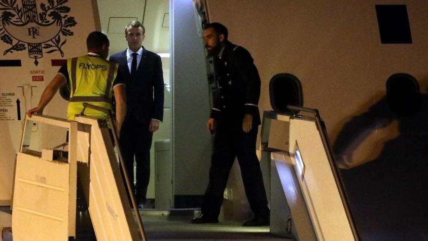 [VIDEO] Emmanuel Macron tuvo una bochornosa llegada al G20 de Argentina