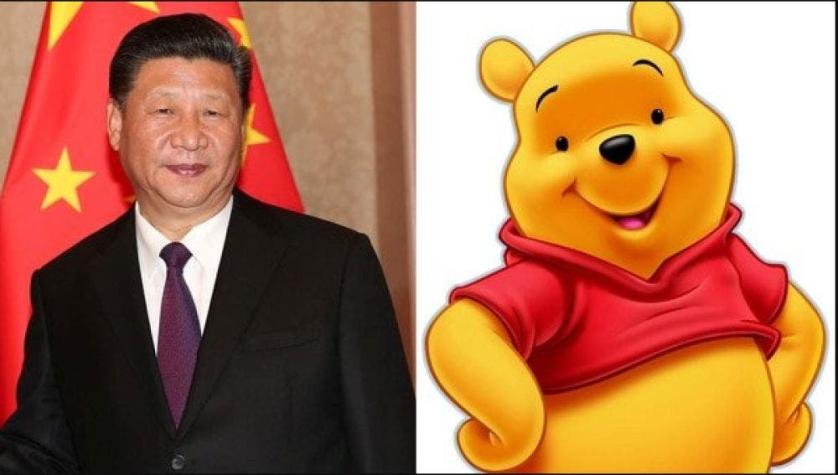 Al Winnie The Pooh de una plaza de Madrid lo expulsaron para que no lo viera el presidente chino