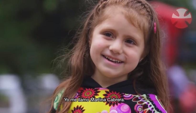 [VIDEO] El potente mensaje de la pequeña Martina que conmovió a las redes sociales