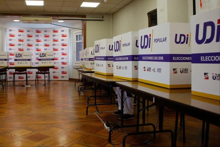 Suspenden temporalmente elecciones internas de la UDI por fallas en sistema de votación