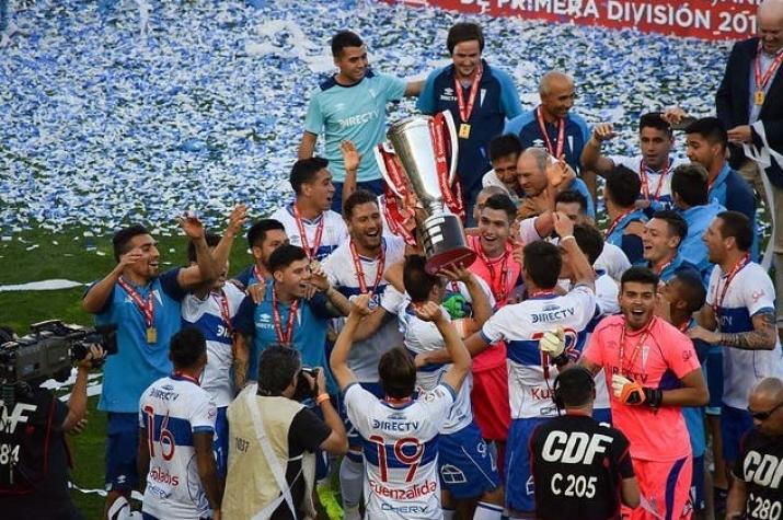 UC Campeón: Así se reparten los cupos a Copa Libertadores y Copa Sudamericana