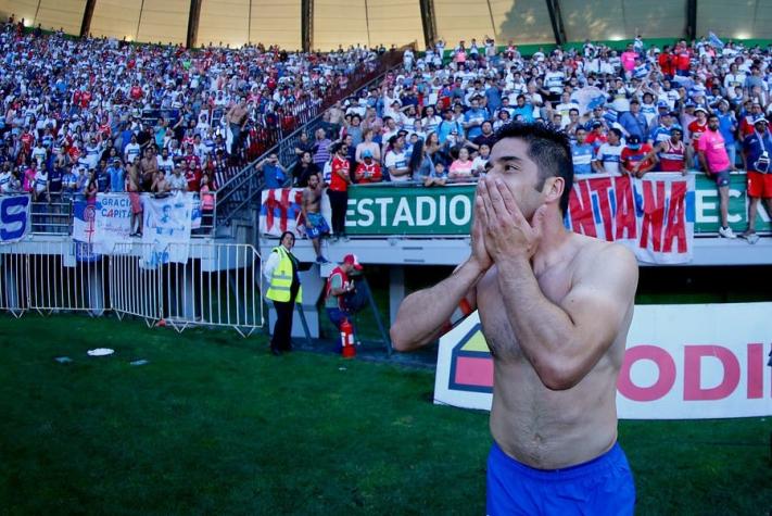 [VIDEO] Cristián Álvarez protagonizó incidente con Marcelo Salas en el estadio