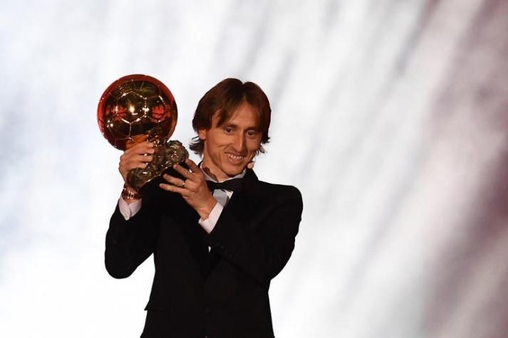 Luka Modric acapara todos los premios: ahora recibió el Balón de Oro 2018