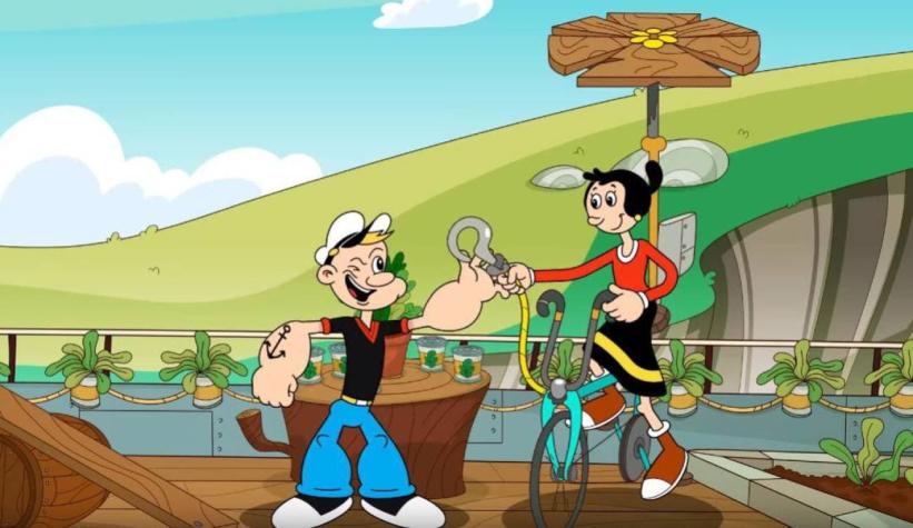 [VIDEO] La criticada nueva serie animada de Popeye: ya no fuma pipa