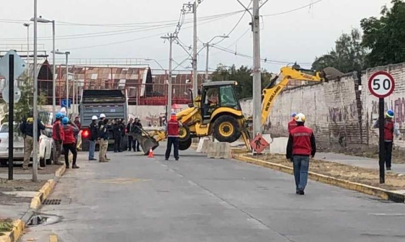 [VIDEO] Presidente Piñera asiste a demolición de muro en La Legua