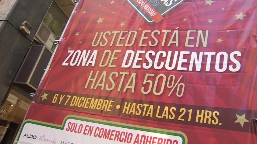 [VIDEO] Los descuentos que se ofrecerán este viernes en el centro de Santiago