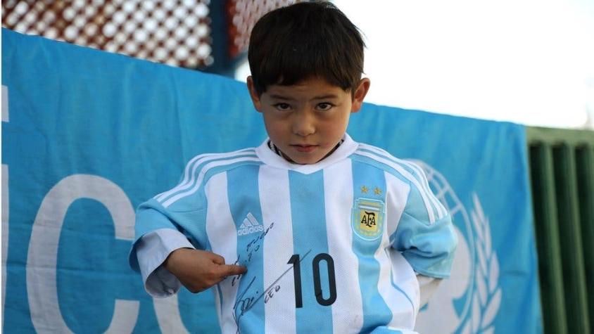 El calvario que vive Murtaza Ahmadi, el "pequeño Messi", por amenazas del Talibán en Afganistán