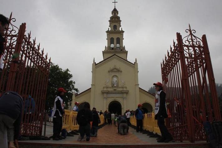 [FOTOS] Peregrinación a Santuario de Lo Vásquez: Se espera cerca de un millón de asistentes
