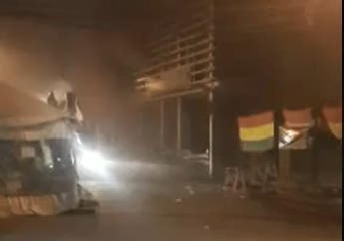 Manifestantes incendian sede de tribunal electoral en rechazo a repostulación de Evo Morales