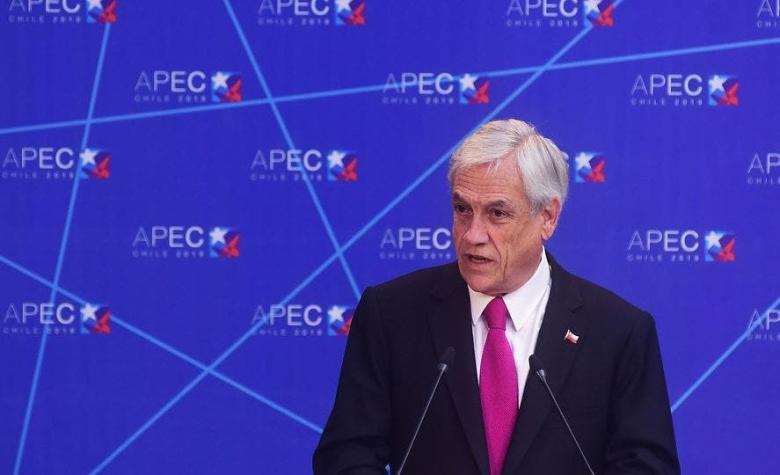 [VIDEO] Piñera lanza preparativos para foro APEC que se desarrollará en Chile durante 2019