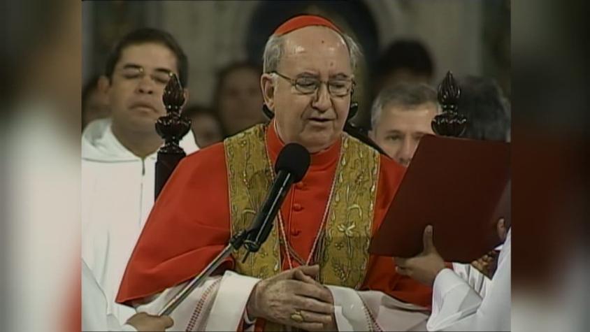 [VIDEO] Cardenal Errázuriz fuera de Consejo Papal