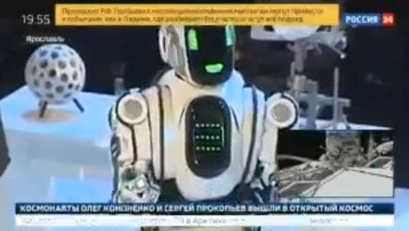 [VIDEO] La historia del robot ruso que resultó ser un hombre disfrazado