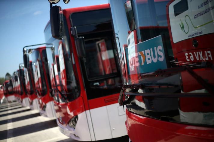 [FOTOS] Transantiago: Así son los 100 buses eléctricos que debutarán este sábado