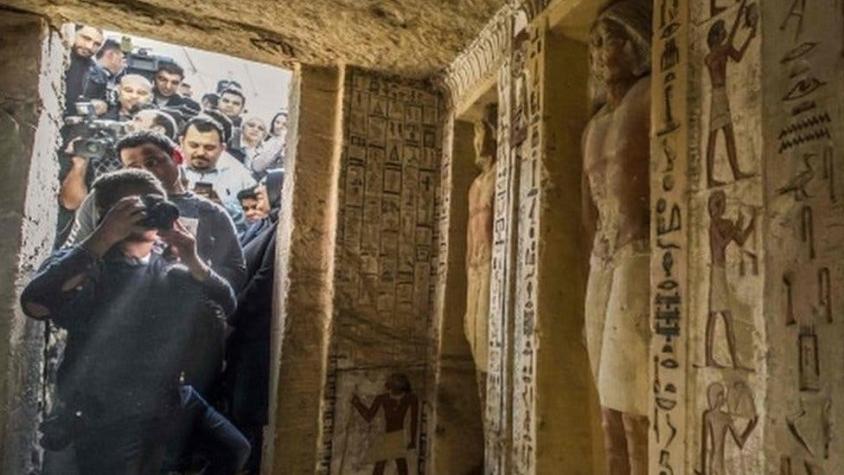 La tumba "única en su tipo" que fue descubierta en Egipto y que estuvo intacta por 4.400 años