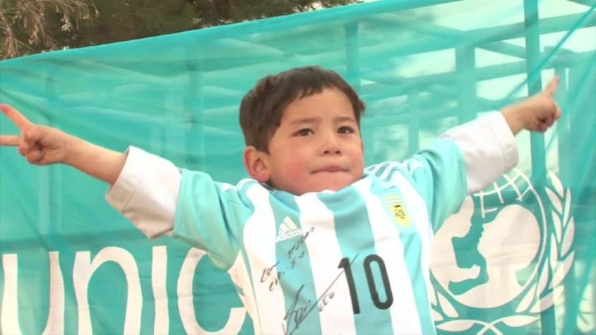 [VIDEO] Talibanes amenazan al "pequeño Messi"