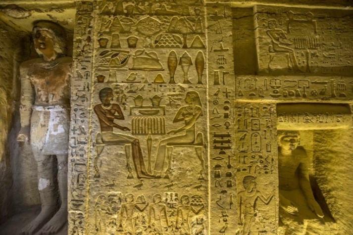 [FOTOS] Descubren tumba intacta de más de 4 mil años de antigüedad en Egipto