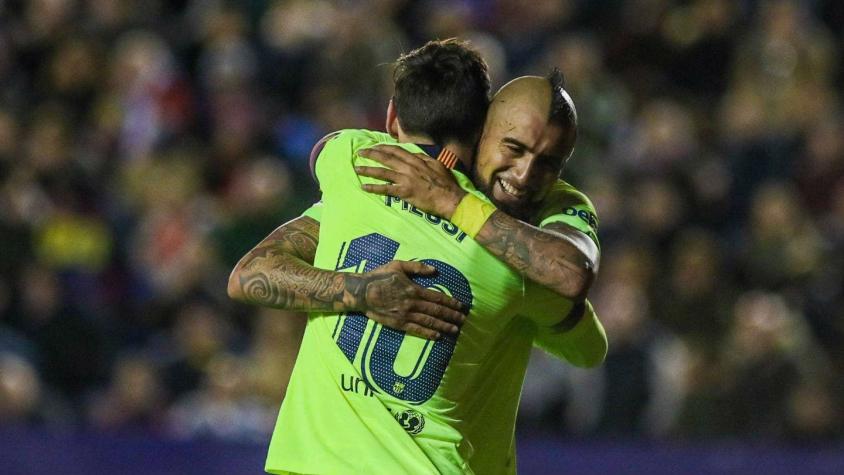 [FOTO] Así palpita Arturo Vidal el duelo con el próximo rival de Champions League
