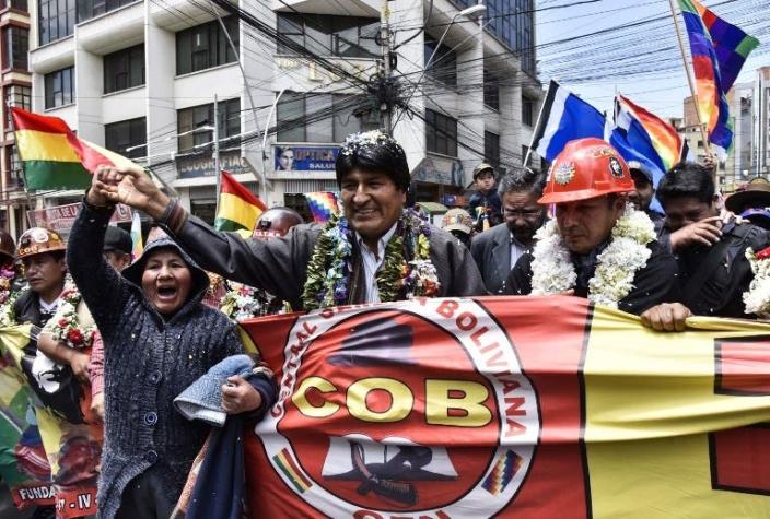 Evo Morales acelera campaña por reelección, ante creciente rechazo opositor