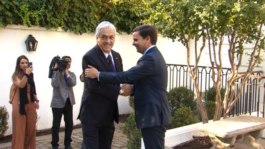 [VIDEO] Piñera se reúne con empresarios