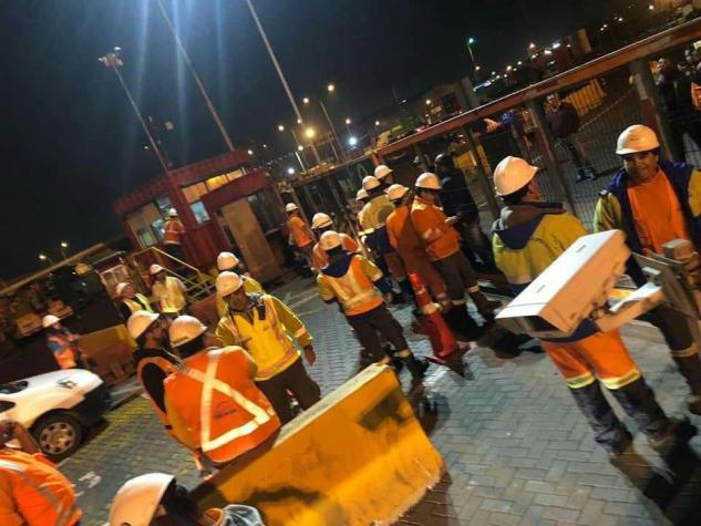 Trabajadores portuarios del país se suman a la paralización de labores en apoyo a Valparaíso