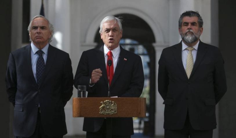 Los argumentos de Piñera al informar al Congreso su decisión de pedir la renuncia al general Soto