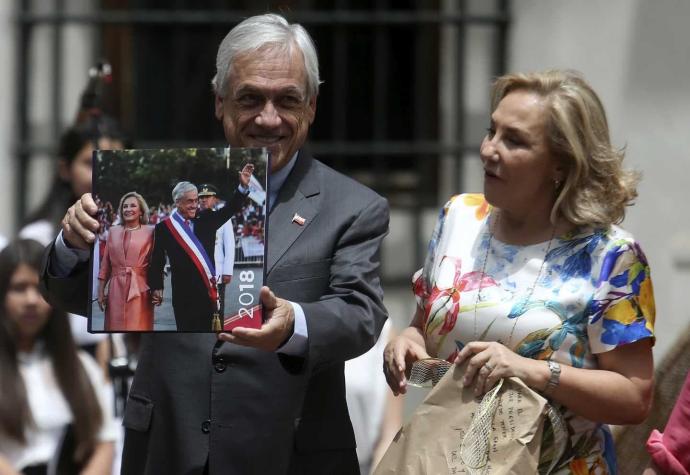 [VIDEO] "No me echen al agua": el particular saludo de Piñera a Morel en su aniversario