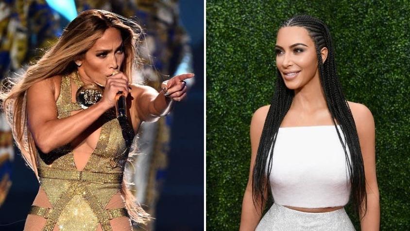 [VIDEO] El encuentro entre Kim Kardashian y Jennifer Lopez del cual todos hablan