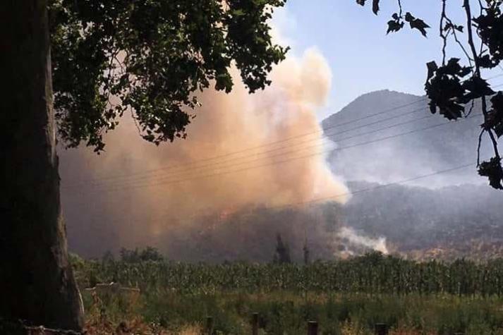 [VIDEO] Se registra incendio forestal en Peñaflor