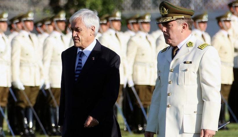 Piñera anuncia reforma constitucional para remover a altos mandos de FF.AA. y Carabineros