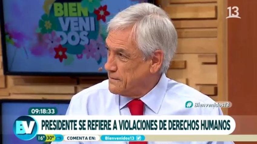 [VIDEO] Presidente Piñera y pinochetismo: "Apoyar al gobierno militar no es pecado ni delito"