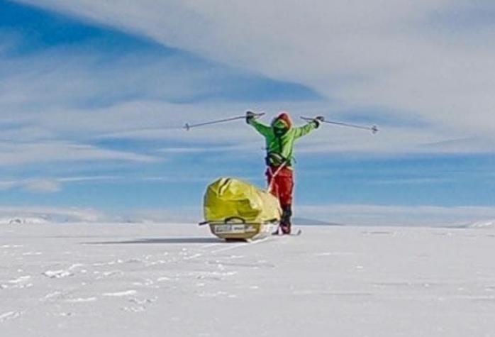 La asombrosa hazaña del primer hombre en cruzar la Antártica en solitario y sin ayuda