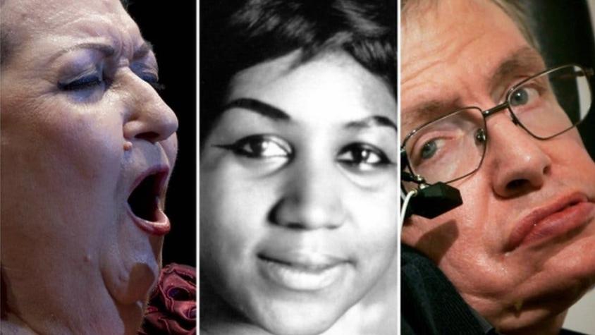 Stephen Hawking, Avicii, Anthony Bourdain y otros famosos que murieron en 2018