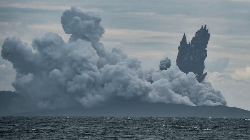 Anak Krakatoa: el dramático colapso del volcán de Indonesia tras su erupción