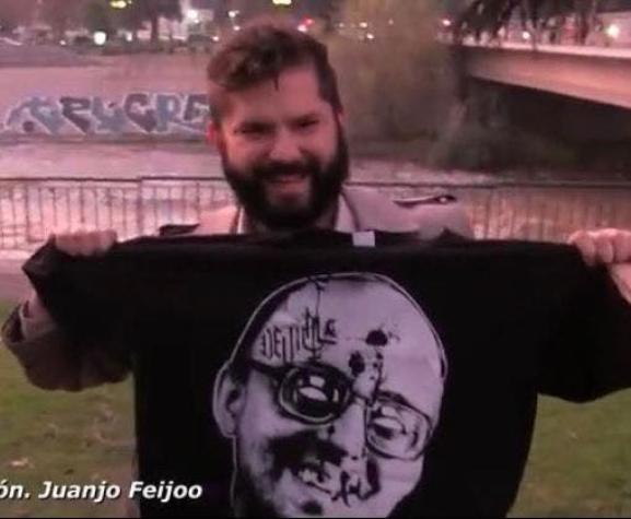 [VIDEO] José Antonio Kast denuncia a Boric por posar con imagen de Jaime Guzmán baleado