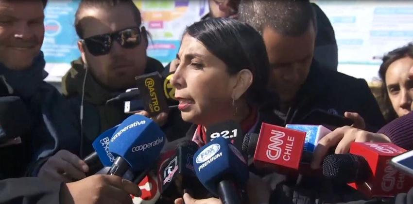 Intendenta Rubilar y supuesta adjudicación de explosión en Santiago: "No hay información oficial"