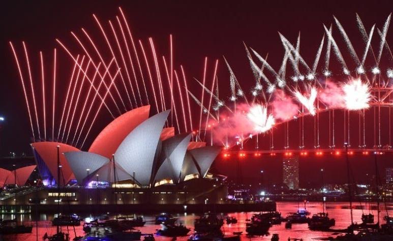 [FOTOS] Feliz...¿2018?:  El insólito error australiano que hizo "volver al pasado" en año nuevo