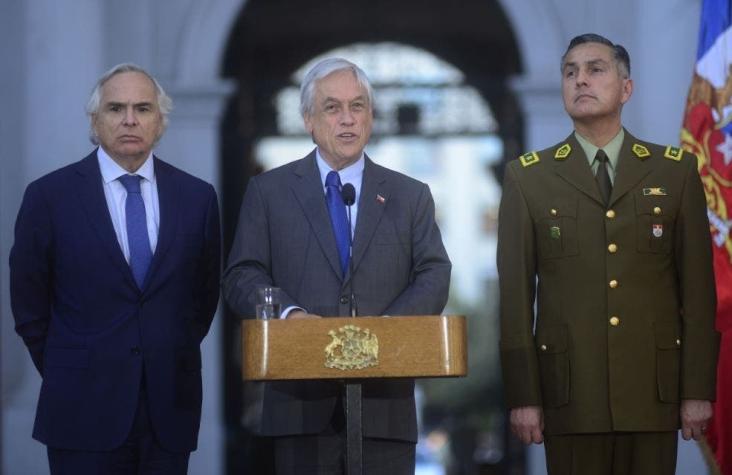 Adimark: Gobierno de Sebastián Piñera terminó el 2018 con un 52% de desaprobación