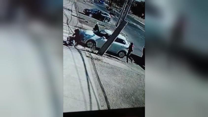 [VIDEO] Quilicura: conductor fue apuñalado en "portonazo"
