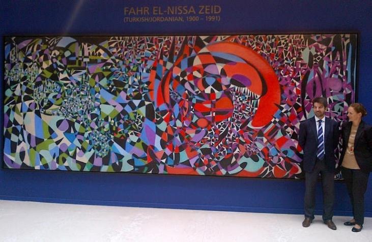 [VIDEO] Google festeja a la artista abstracta Fahrelnissa Zeid a 118 años de su nacimiento