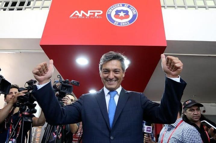 Sebastián Moreno asumió como nuevo presidente de la ANFP