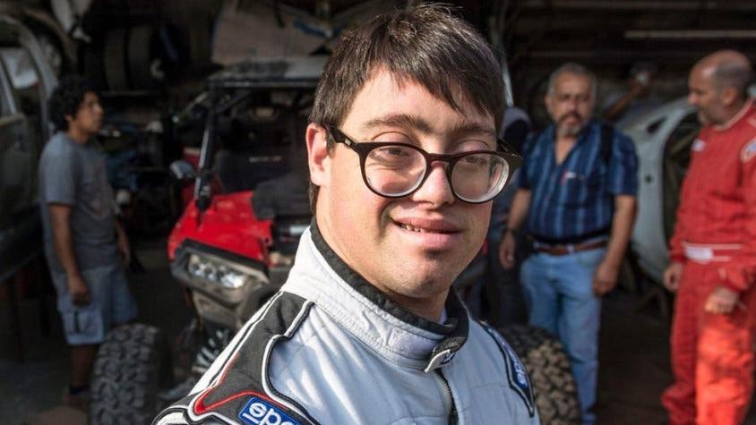 Luca Barrón, el peruano que se convirtió en el primer competidor con síndrome de Down en el Dakar