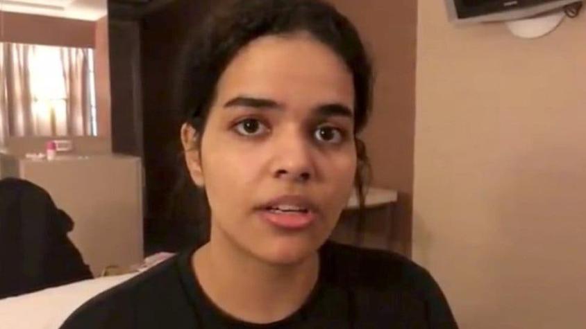 Rahaf al Qunun: la joven saudita que huía de su familia viaja a Canadá como refugiada