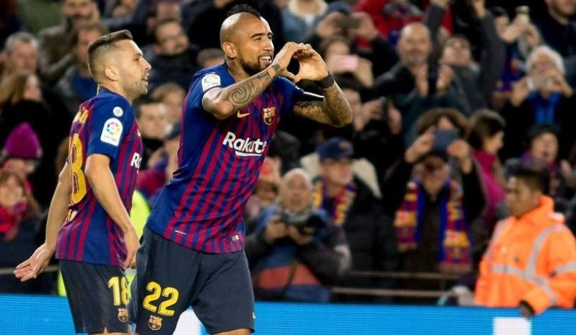 Barcelona vs Eibar: Horario y dónde ver el duelo entre Arturo Vidal y Fabián Orellana